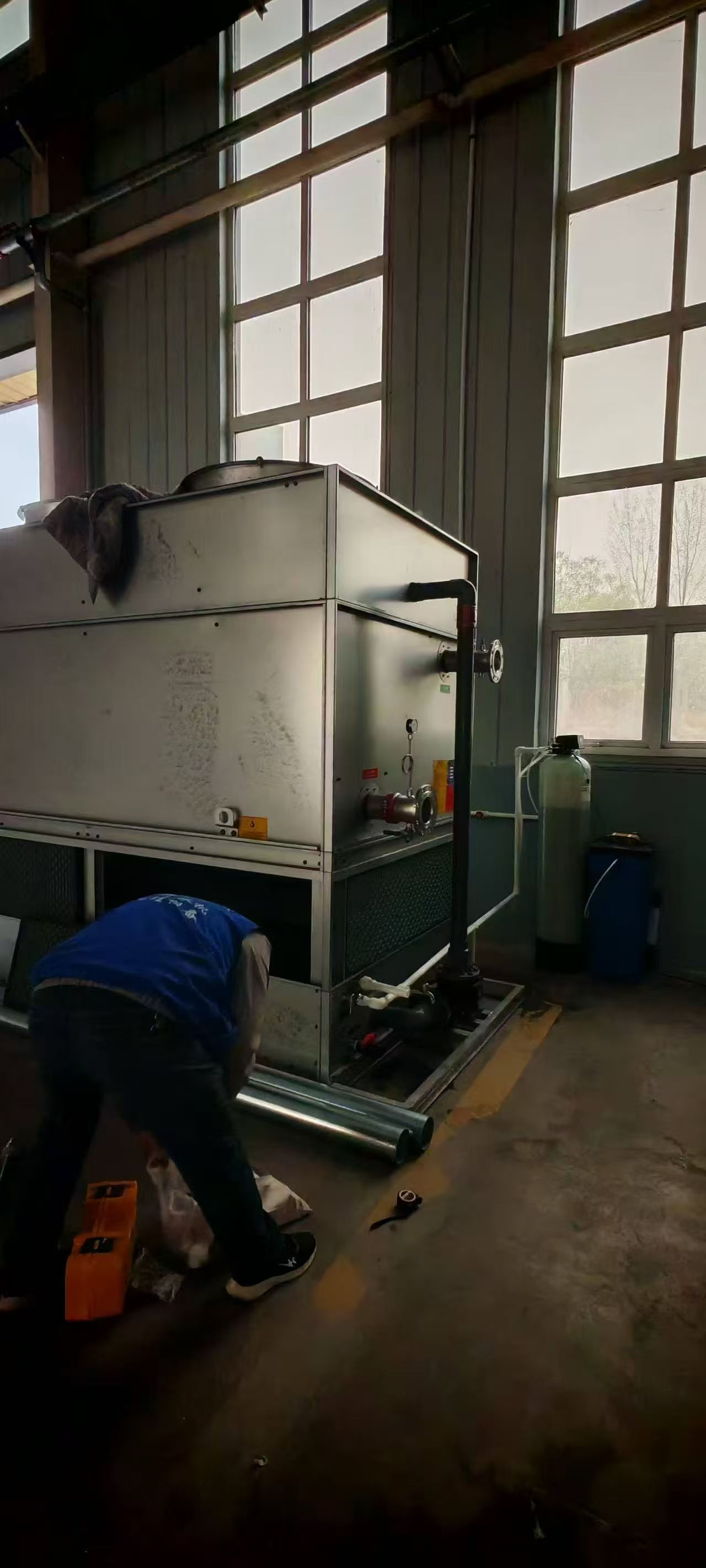 机器人产业园安装水处理设备